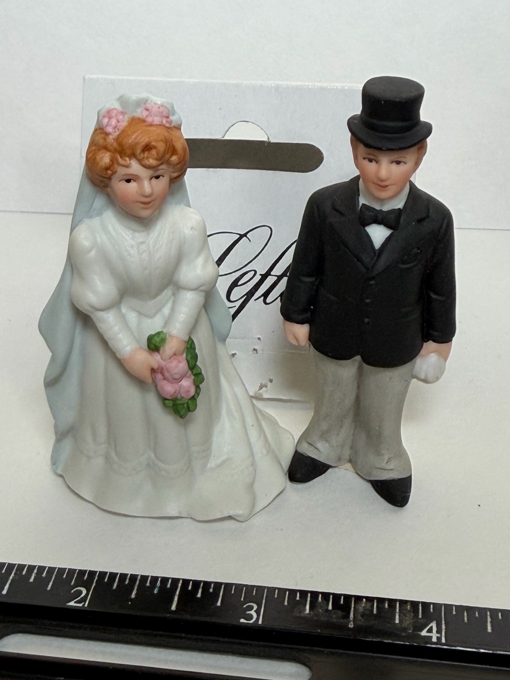 Lefton 1993 Wedding Cake Bride & Groom